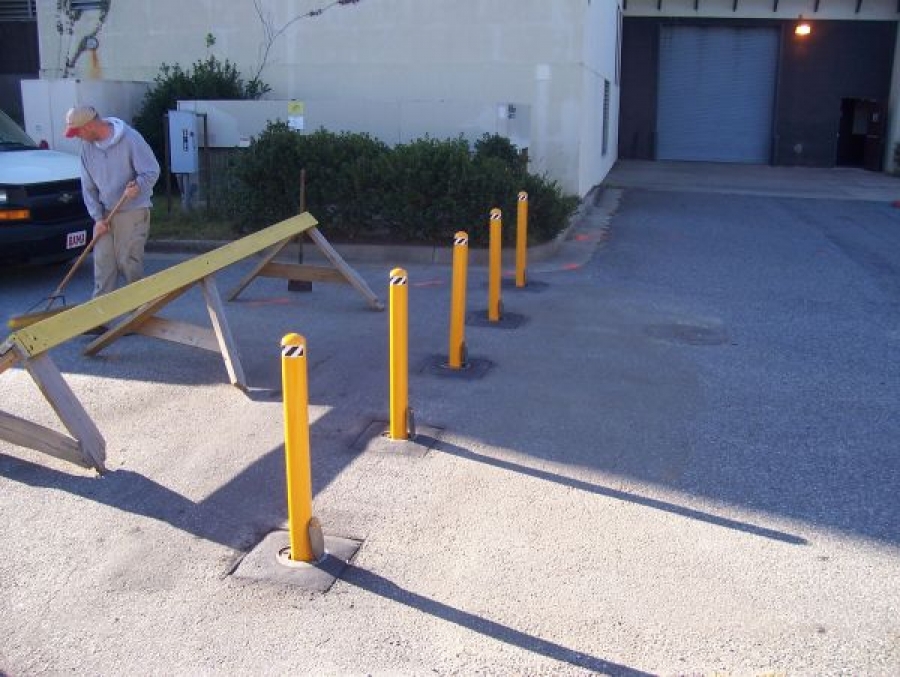 TrafficGuard, Inc Round Post Lock - Metal bollards Fort Benning, GA